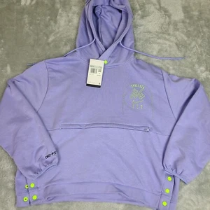 Nike Basketball Dri-Fit Pullover Athletic Hoodie Purple Sz XS Women's NWT $125 - Picture 1 of 11