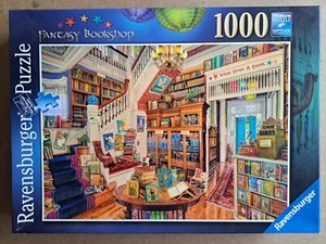 AIMEE STEWART: FANTASY BOOKSHOP: 1000 PIECE JIGSAW GUARANTEED COMPLETE - Picture 1 of 2