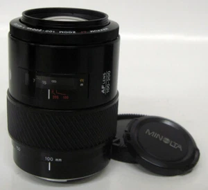 Minolta Maxxum AF 100-200mm f/4.5 Zoom Camera Lens Nice Cond Fits Sony Alpha - Picture 1 of 2