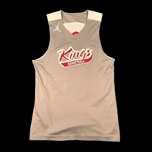 Camiseta deportiva reversible Kings Basketball Swingman blanca/gris talla pequeña - Imagen 1 de 7