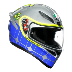 AGV K1 ROSSI MUGELLO 2015 MS 2022+ Sports Motorbike Helmet Spoiler/Pinlock - Picture 1 of 7