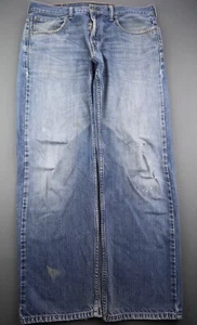 Herren 2012 Levi's 569 Jeans lose gerade mittlere Wäsche Größe 33x32 (MSR 34X30) - Bild 1 von 11