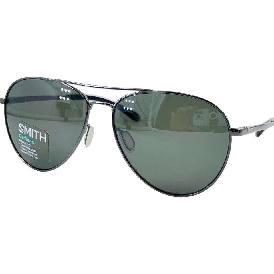 Gafas de sol de aviador polarizadas Smith Optics Layback para hombre KJ1XN Dk Rutenio 60-15 Foto 1 de 4