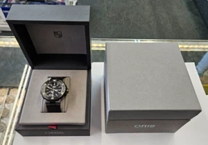 Oris Pro Diver Hirondelle 49mm Men's Titanium Limited Ed. Auto Wrist Watch - Picture 1 of 12