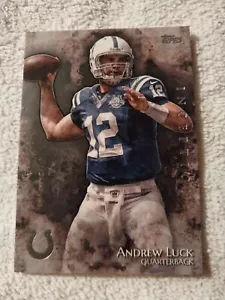 2014 Topps Inception Andrew Luck Indianápolis Colts #42 Stanford - Imagen 1 de 3