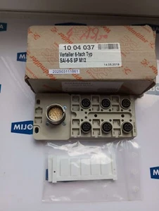 WEIDMULLER 9456010001 VERTELLER 6 TIPO FASH SAI 6 S 5P M12 NUEVO STOCK ANTIGUO - Imagen 1 de 9