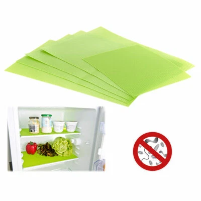 Rosenstein & Söhne Antibakterielle Kühlschrankmatten, geruchshemmend, 5er-Set