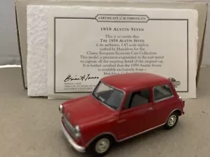 Matchbox Collectible 1959 Austin Seven Classic European Car VEM02-M 1:64 Red - Picture 1 of 8