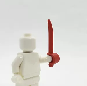 Lego Prototype Red Sword Cutlass Minifigure Misprint Error Rare as SDCC NYCC! - Picture 1 of 3