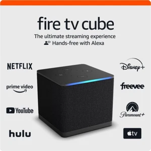 Fire TV Cube (neuestes Modell) mit Ai-betriebener Fire TV Suche, Freisprech-Streaming - Bild 1 von 12