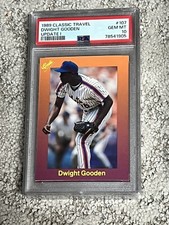 PSA 10 MINT BASEBALL CARD 1989 CLASSIC UPDATE 1 DWIGHT GOODEN NEW YORK METS