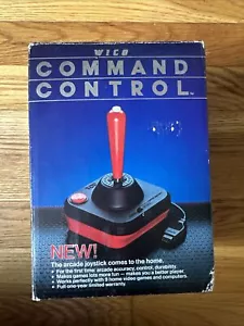 WICO Command Control Red Ball Joystick Controllers Original Box Atari - Picture 1 of 12