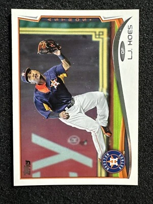 L.J. HOES #647 2014 Topps Baseball QTY Houston Astros - Image 1 of 2