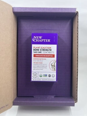 Nuevo capítulo planta calcio fuerza ósea cuidado tabletas delgadas para huesos sanos Foto 1 de 4