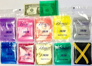 BaggiesSince 1987 - 3" x 3" Zip Seal FARBBEUTEL 500 STÜCK MIX ODER WÄHLEN, 👀Details🔽 - Bild 1 von 24