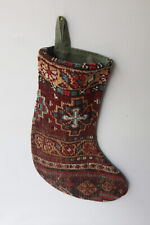 6X18 stocking, Handmade vintage Stocking,Antique rug stocking,Christmas stocking