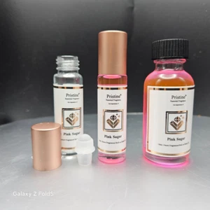 Pink Sugar type roll on free 30ml refillable body oil and xtra empty bottle - Picture 1 of 5