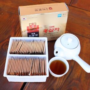Korean No.1 Red Ginseng Mild Instant Tea Bag Pack 50 Packets Made in korea NEW