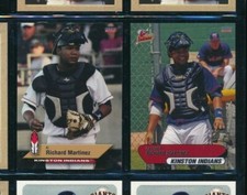 Lot (2) 2009 2010 Choice Richard Martinez # 12 #15 Kinston Indians (BY28) SWSW6