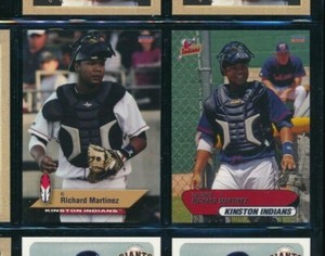 Lot (2) 2009 2010 Choice Richard Martinez # 12 #15 Kinston Indians (BY28) SWSW6