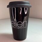 Ellen Degeneres Show Black Traveling Mug