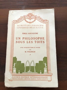 Un Philosophe sous les Toits Scrittori francesi commentabili per le scuole - Picture 1 of 1