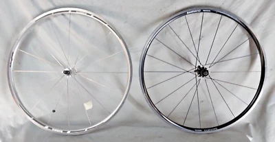 Shimano 600 Tricolor 700c Road Bike Wheel Set WH-R550 OLW130/100 Fast Shipping:) - Image 1 of 4