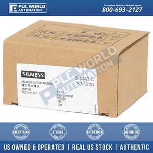 6ES7232-4HB32-0XB0 | 6ES7 232-4HB32-0XB0 Siemens SM1232, nuovo sigillato, 2 anni Wty - Foto 1 di 4