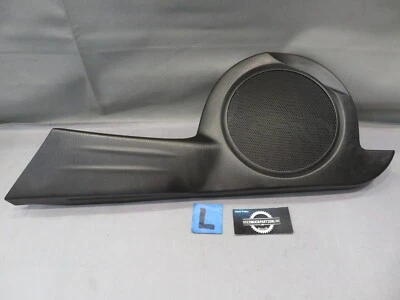 MAZDA MIATA 2001-2005 PUERTA DEL CONDUCTOR IZQUIERDA ALTAVOZ CUBIERTA PANEL PARRILLA - NEGRO #1 Foto 1 de 4