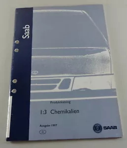 Saab Manual 900/9000/9-3 Productos Químicos Stand 1997 - Imagen 1 de 1