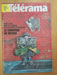 TELEVISION PROGRAMMES TELE TELERAMA N°1745 JUIN 1983 BD INEDITE DE PETILLON - Picture 1 of 1