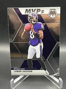 2020 Panini Mosaic Lamar Jackson MVPs Baltimore Ravens #296 Base QB - Picture 1 of 4
