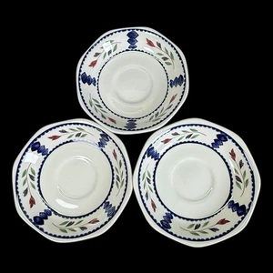 Juego de 3 platillos Adams Lancaster Ironstone 5 3/4" - Imagen 1 de 5