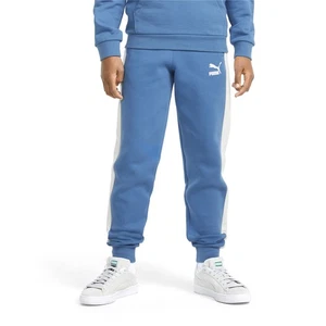 PUMA Iconic T7 Track Pants Youth Girls Blue Casual Athletic Bottoms 530118-48 - Picture 1 of 4