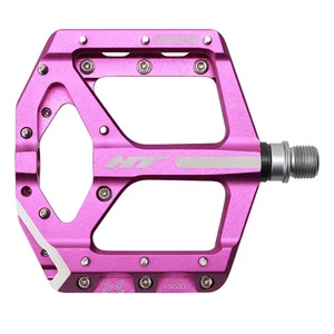 HT ANS10 Platform Pedals with Chromoly Axle and Alloy Body - Adjustable Pins, - Picture 1 of 1