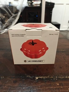 Casseruola per zucca Le Creuset - gres - 10 oz - sale marino - nuova con scatola - Foto 1 di 9