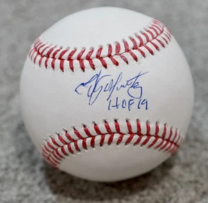 EDGAR MARTINEZ "HOF 19" Signed MLB Baseball + JSA witness QR COA W6834 - Picture 1 of 2