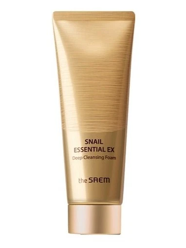 The Saem Snail Essential EX Deep Cleansing Foam 150ml | Korean Face Wash - Image 1 of 2