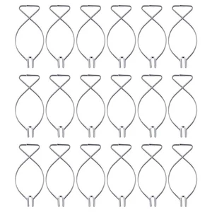 70pcs Ceiling Hook Clips: Metal Heavy Duty Ceiling Tile Hooks Drop Hanging Sign - Picture 1 of 12