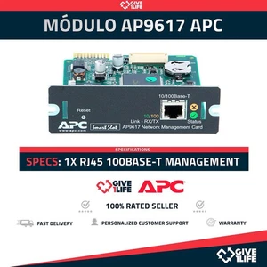 Módulo de Control APC AP9617 10/100 Base-T RJ45 - Picture 1 of 6