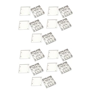 10Pcs 2 Ports SC Fiber Optics Optical Termination Distribution Protection Box M - Afbeelding 1 van 12