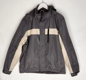 chaps jacket mens size M grey ralph lauren modern style utility outdoors hiking - Picture 1 of 24