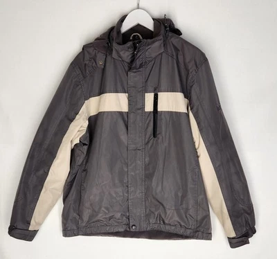 chaps jacket mens size M grey ralph lauren modern style utility outdoors hiking - Image 1 of 4