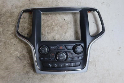 2014-2018 Jeep Grand Cherokee OEM Climate Control Module w/ Bezel 68333942 - Image 1 of 4