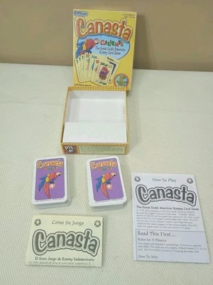 Vtg Canasta Caliente Card Game South American Rummy Winning Moves Complete 2000 - Image 1 of 3