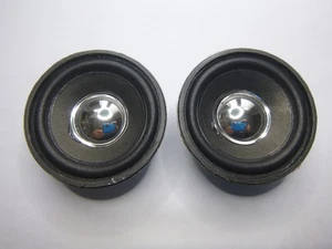 2 HiFi Breitband-Lautsprecher 4 Ohm 3Watt 58mm Dm Einbau-Tiefe 21mm 50-18.000 Hz - Bild 1 von 4