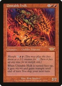 UNSTABLE HULK - Legions – MTG Magic the Gathering Card - Rare - Picture 1 of 5