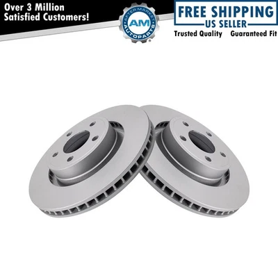 Front Brake Rotors Set For 2015-2020 Ford Mustang - Image 1 of 4