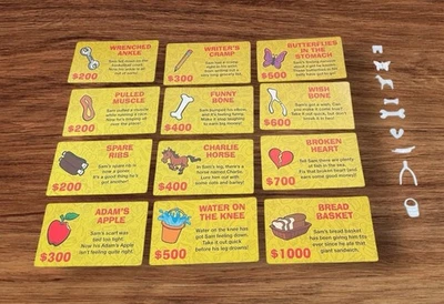 Hasbro Operation Board Game Replacement Pieces 21 Pieces Year 2015 Model B2176 - Image 1 of 4