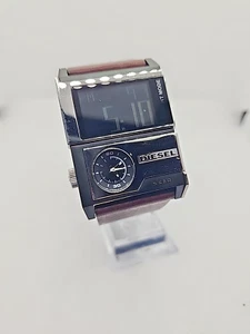 Diesel Watch DZ-7139 AnaDigi Men's Casual Digital Watch 37mm New Battery *Works* - Picture 1 of 16